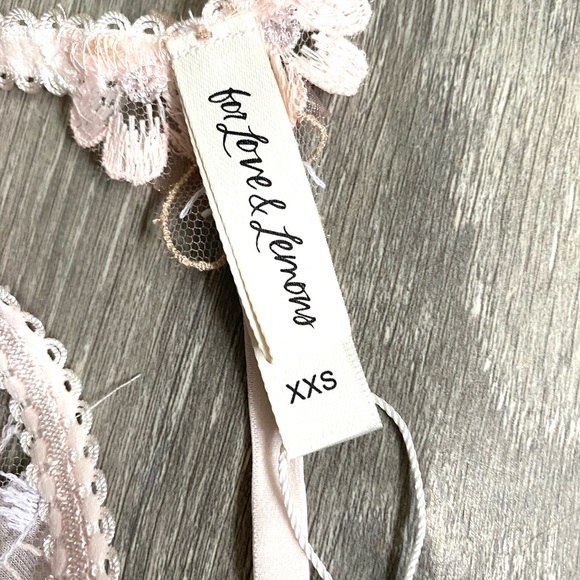 NWT Love & Lemons thongs! Bundle of 2💜 Size XXS. Includes Mae and Heart Thong - Picture 5 of 11